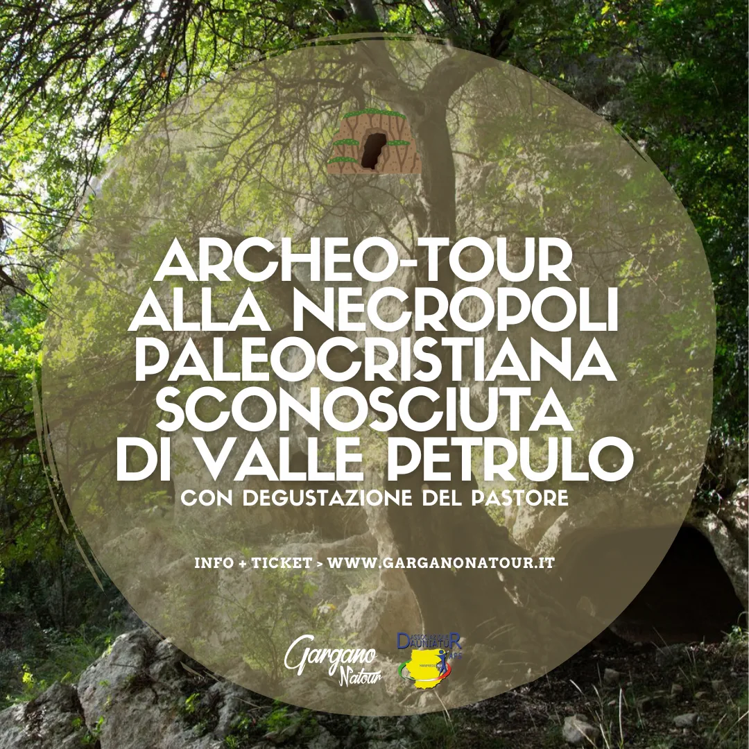 Escursione alla necropoli paleocristiana sconosciuta con degustazione del pastore - 18 aprile