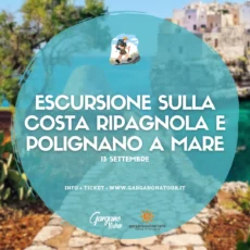 Escursione sulla Costa Ripagnola fino a Polignano a Mare
